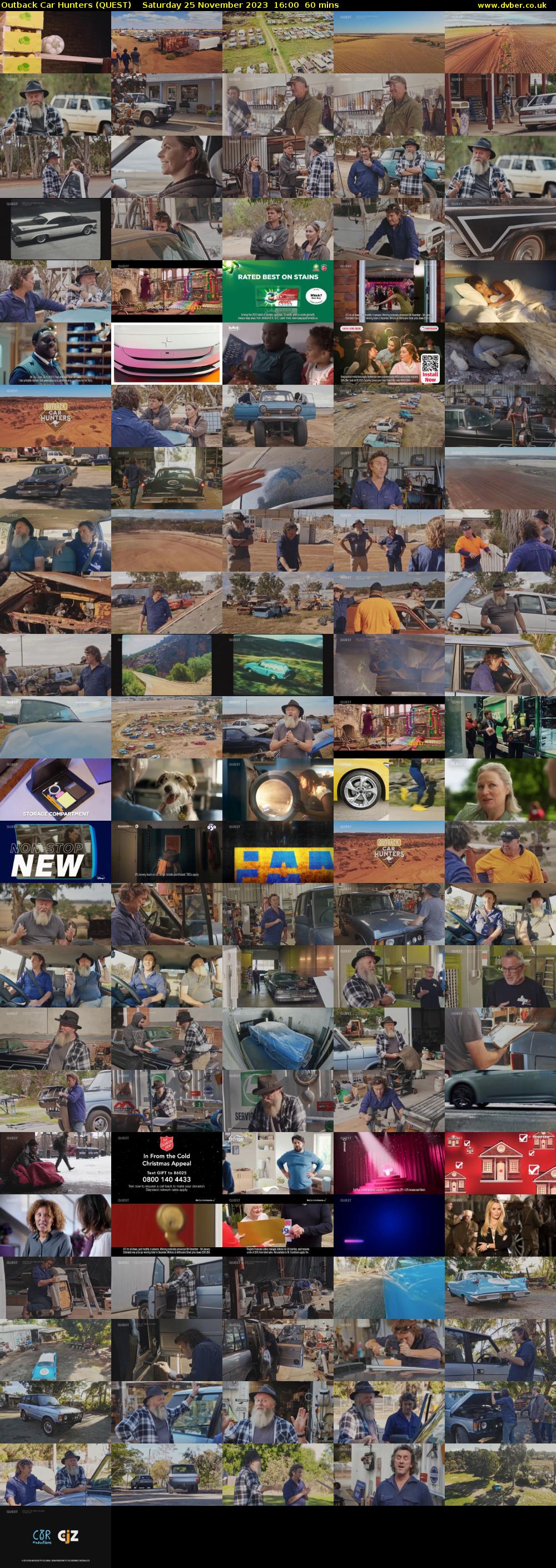 Outback Car Hunters (QUEST) Saturday 25 November 2023 16:00 - 17:00
