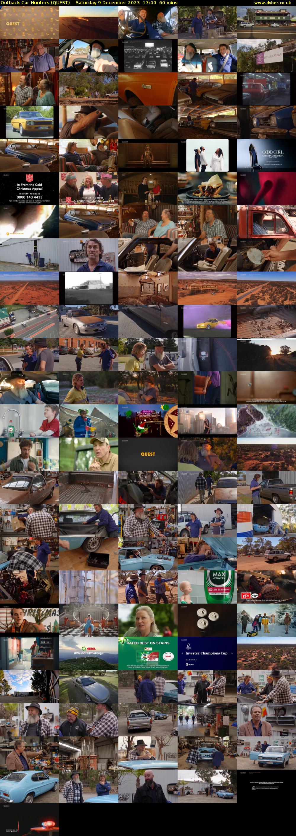 Outback Car Hunters (QUEST) Saturday 9 December 2023 17:00 - 18:00