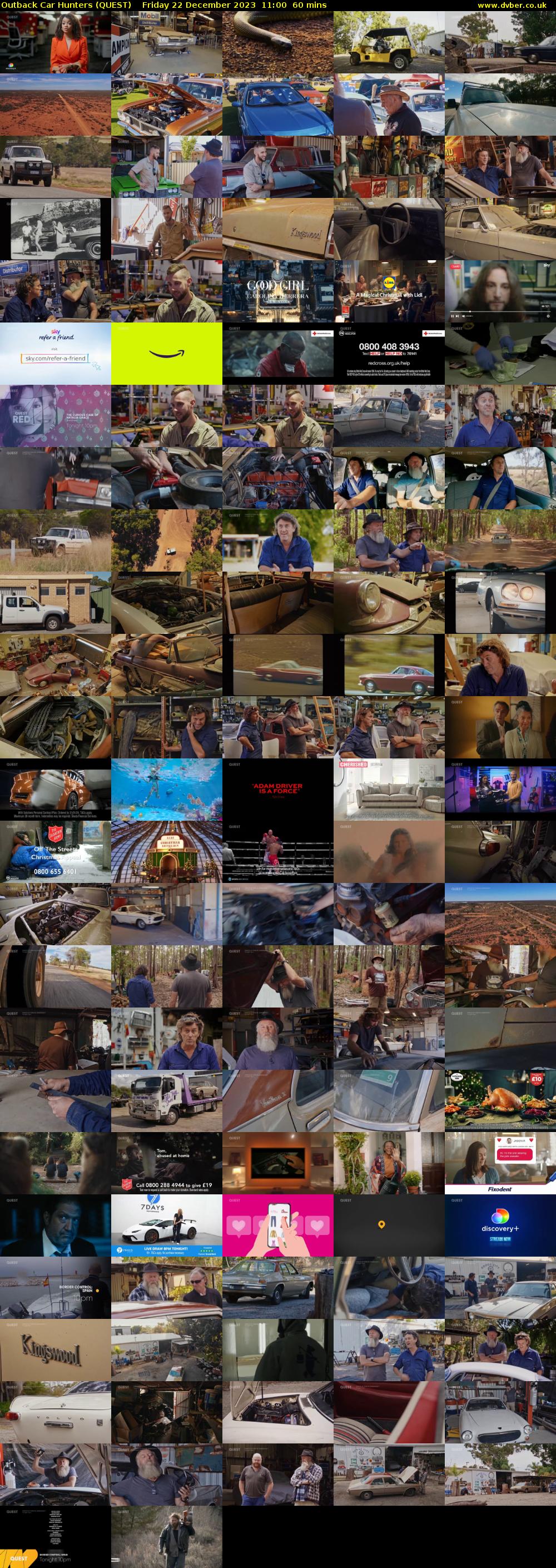 Outback Car Hunters (QUEST) Friday 22 December 2023 11:00 - 12:00