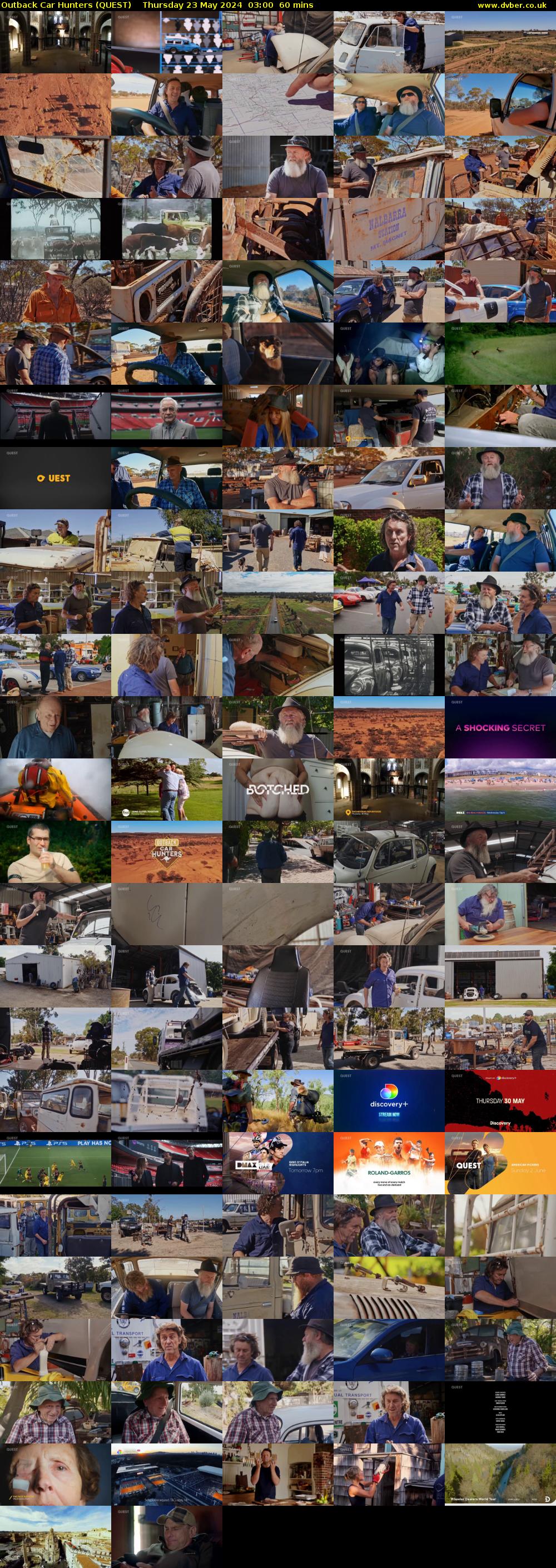 Outback Car Hunters (QUEST) Thursday 23 May 2024 03:00 - 04:00