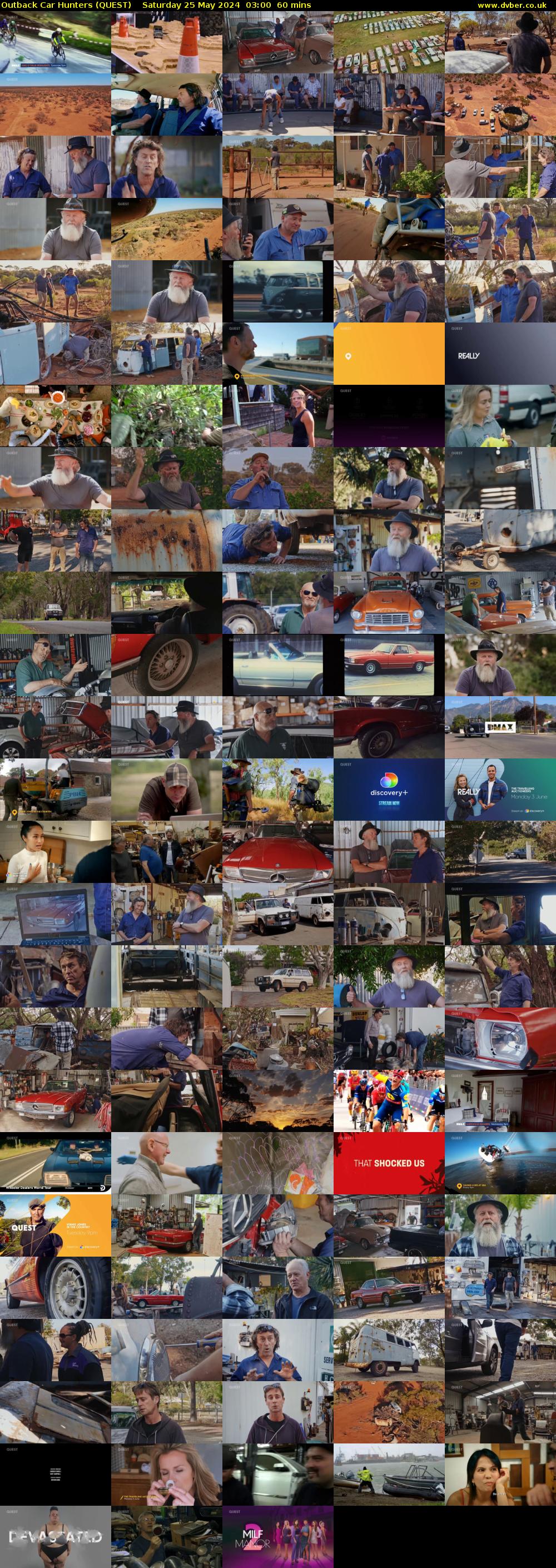 Outback Car Hunters (QUEST) Saturday 25 May 2024 03:00 - 04:00
