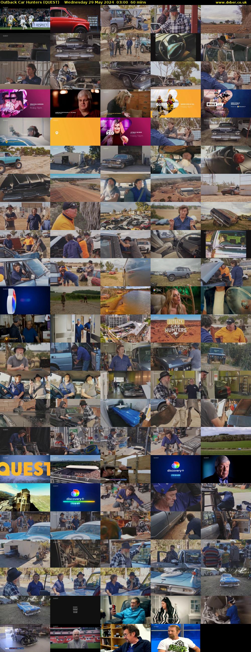 Outback Car Hunters (QUEST) Wednesday 29 May 2024 03:00 - 04:00
