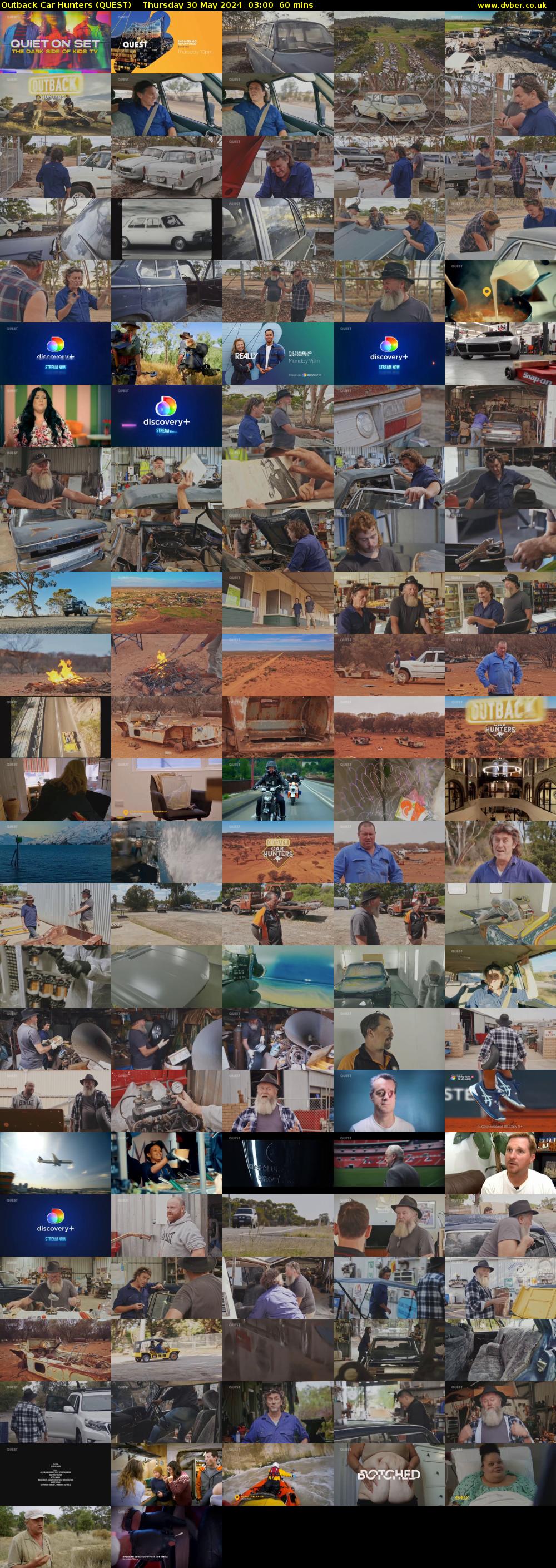 Outback Car Hunters (QUEST) Thursday 30 May 2024 03:00 - 04:00