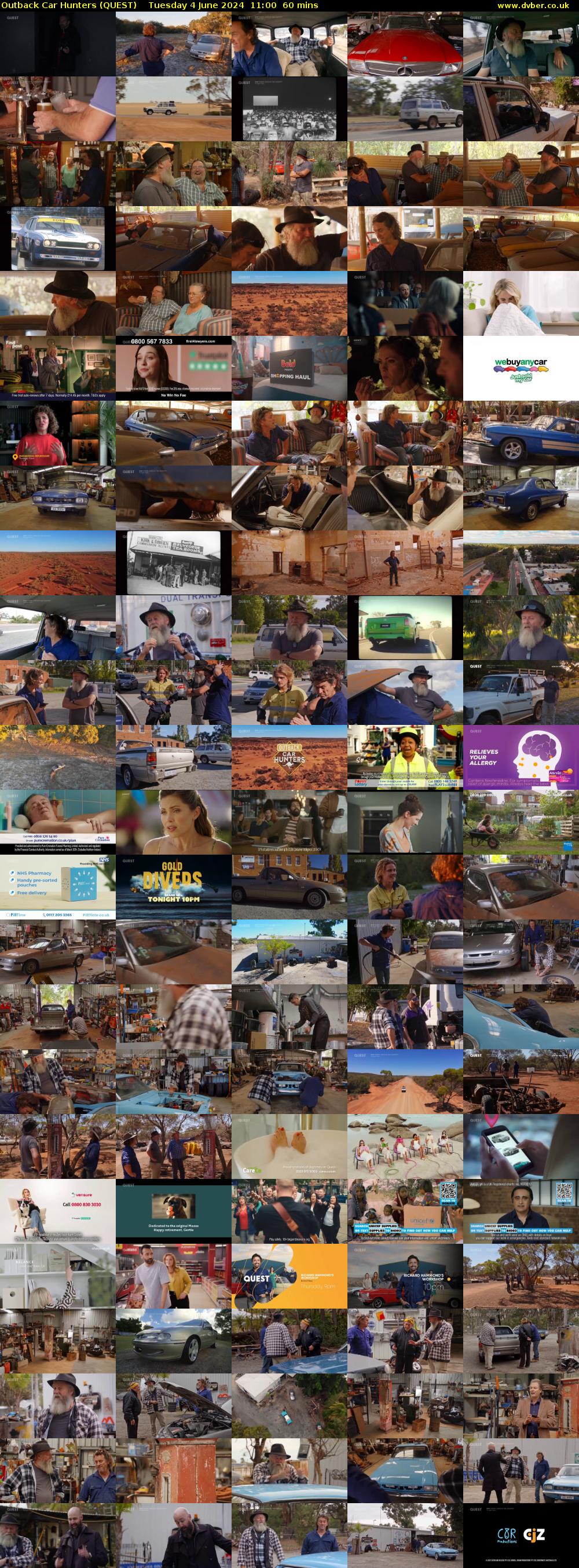 Outback Car Hunters (QUEST) Tuesday 4 June 2024 11:00 - 12:00