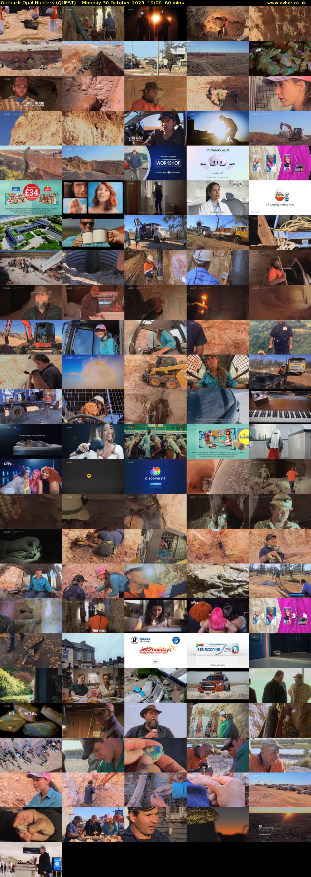 Outback Opal Hunters (QUEST) Monday 30 October 2023 19:00 - 20:00