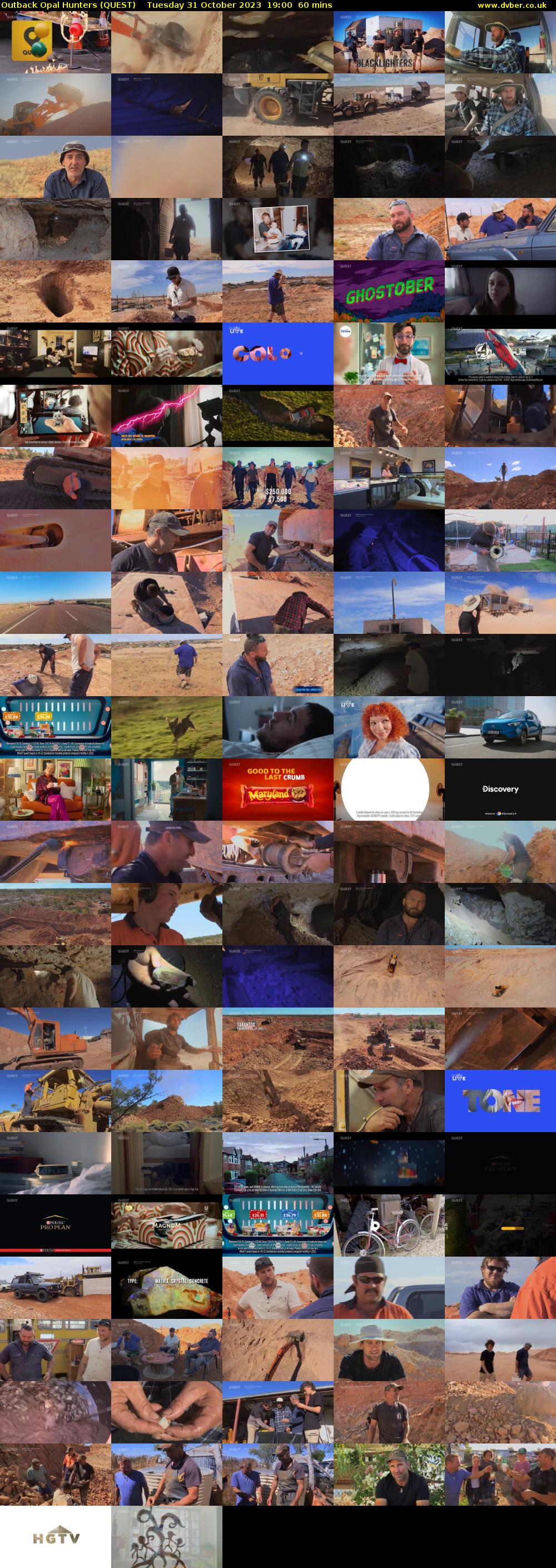 Outback Opal Hunters (QUEST) Tuesday 31 October 2023 19:00 - 20:00
