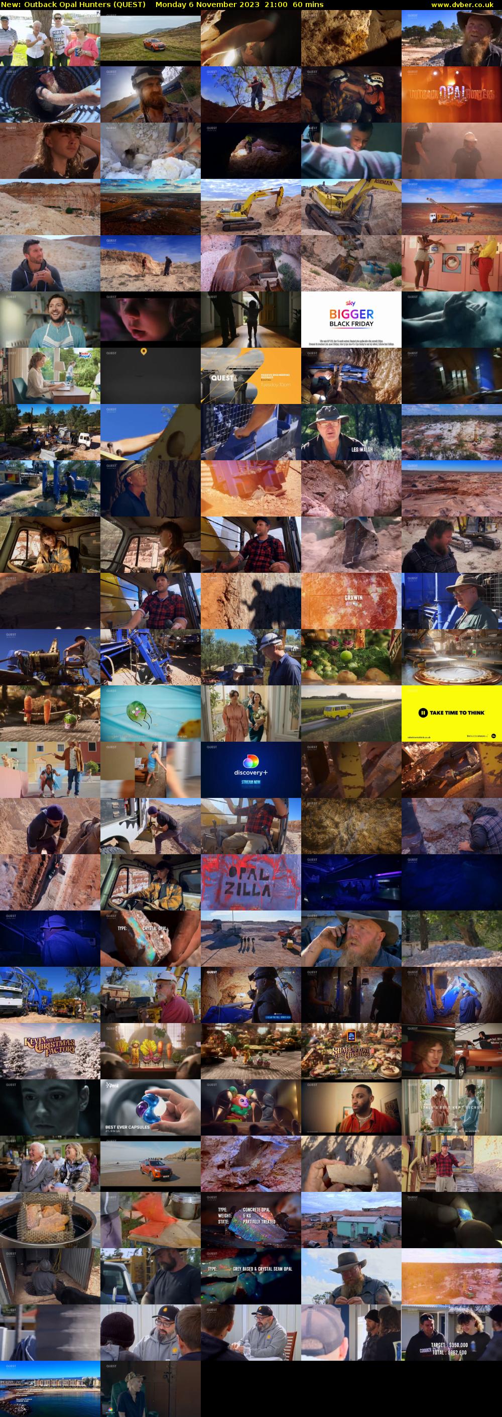 Outback Opal Hunters (QUEST) Monday 6 November 2023 21:00 - 22:00