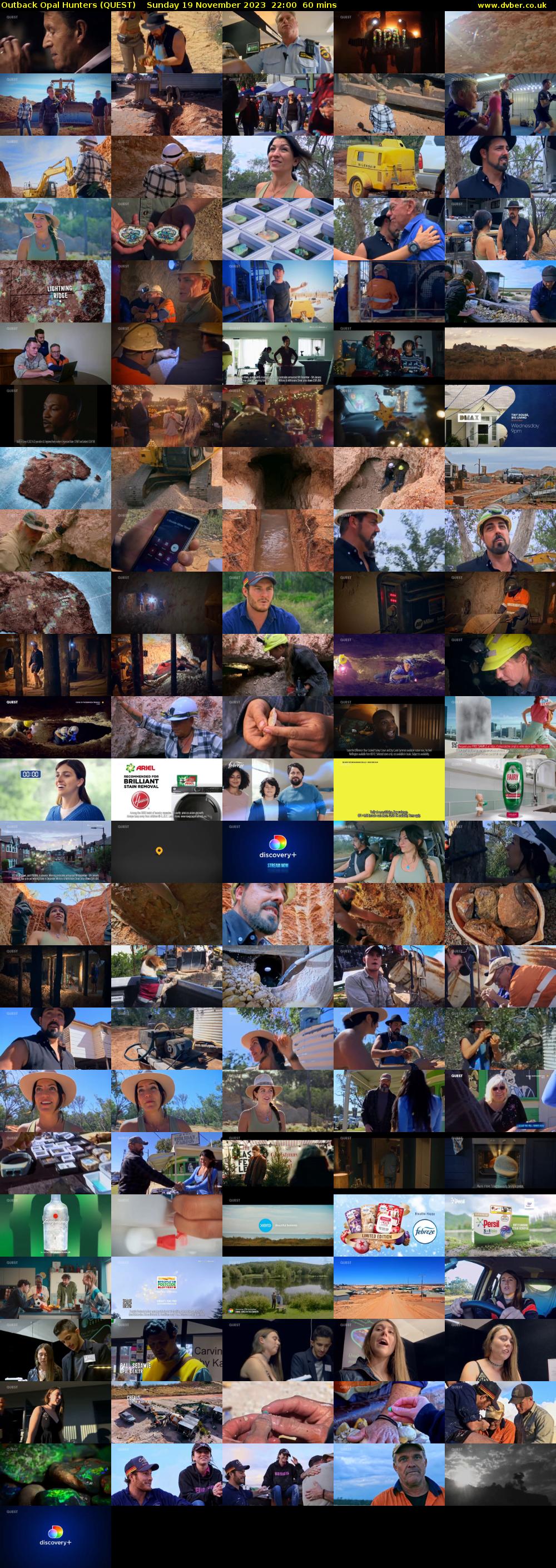 Outback Opal Hunters (QUEST) Sunday 19 November 2023 22:00 - 23:00
