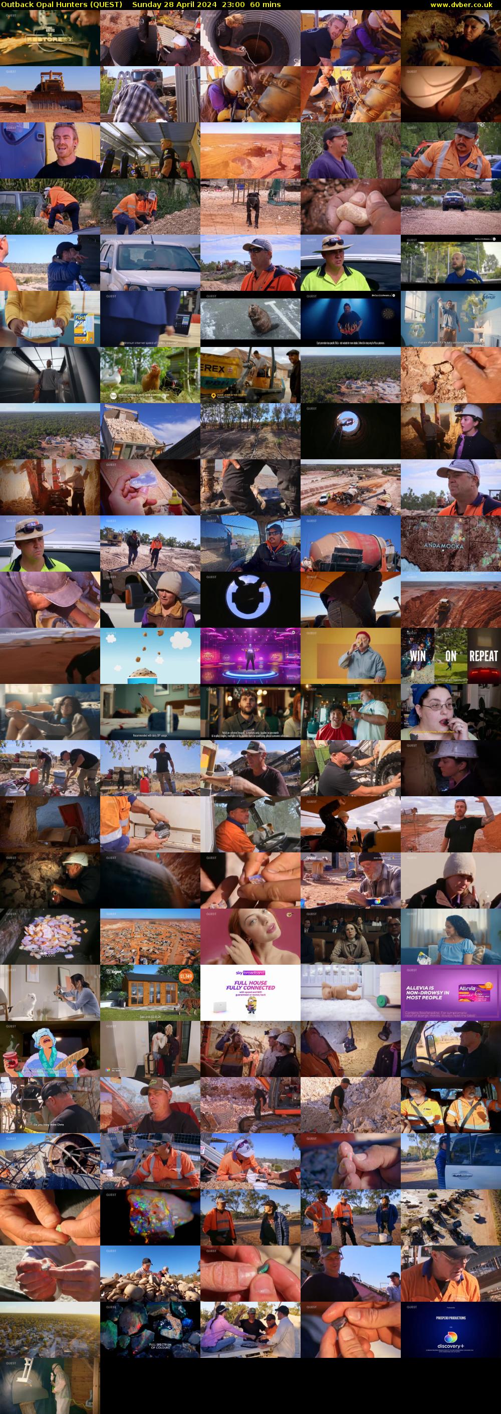 Outback Opal Hunters (QUEST) Sunday 28 April 2024 23:00 - 00:00