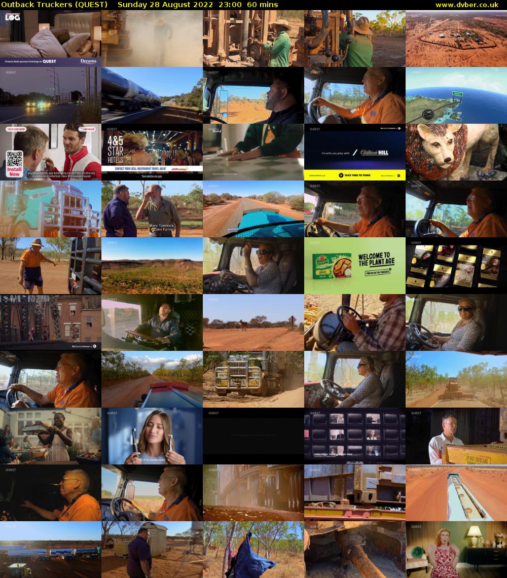 Outback Truckers (QUEST) Sunday 28 August 2022 23:00 - 00:00