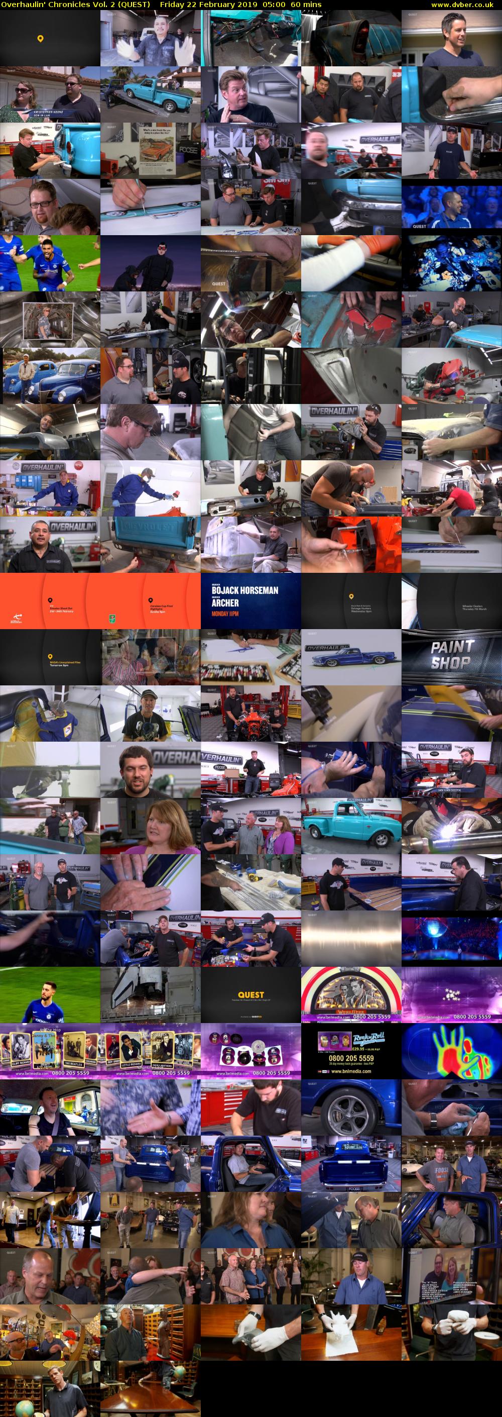 Overhaulin' Chronicles Vol. 2 (QUEST) Friday 22 February 2019 05:00 - 06:00
