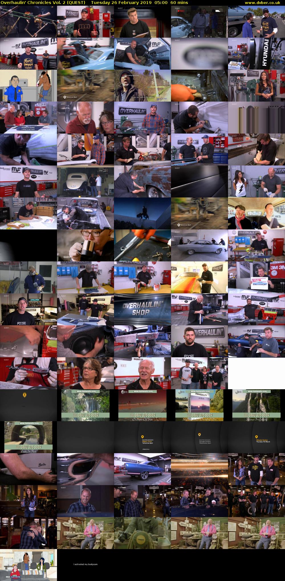 Overhaulin' Chronicles Vol. 2 (QUEST) Tuesday 26 February 2019 05:00 - 06:00