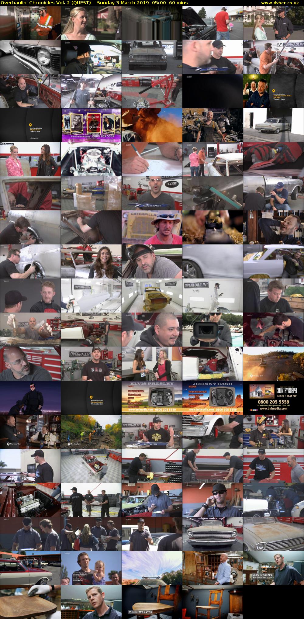 Overhaulin' Chronicles Vol. 2 (QUEST) Sunday 3 March 2019 05:00 - 06:00