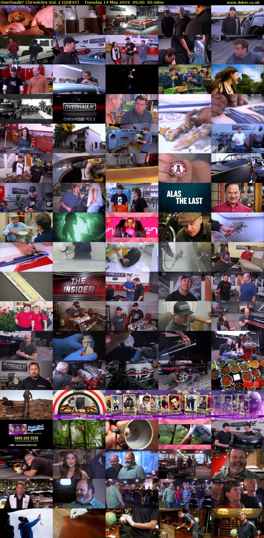 Overhaulin' Chronicles Vol. 2 (QUEST) Tuesday 14 May 2019 05:00 - 06:00