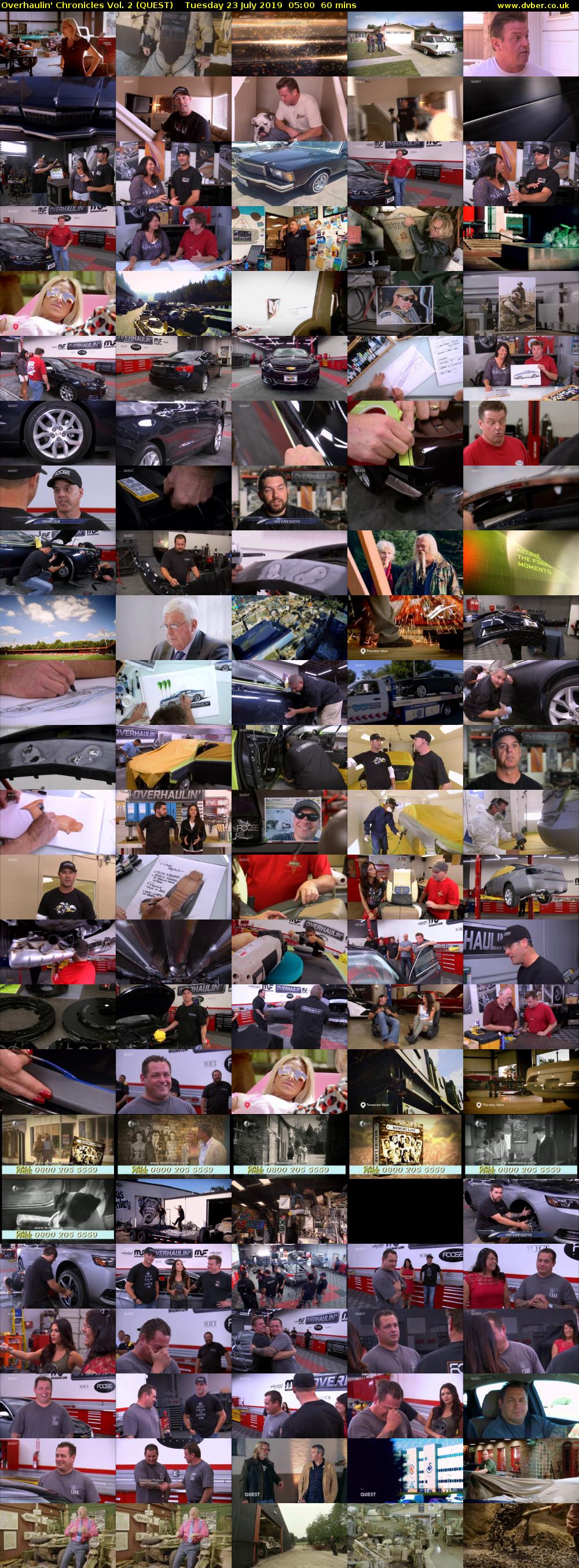 Overhaulin' Chronicles Vol. 2 (QUEST) Tuesday 23 July 2019 05:00 - 06:00