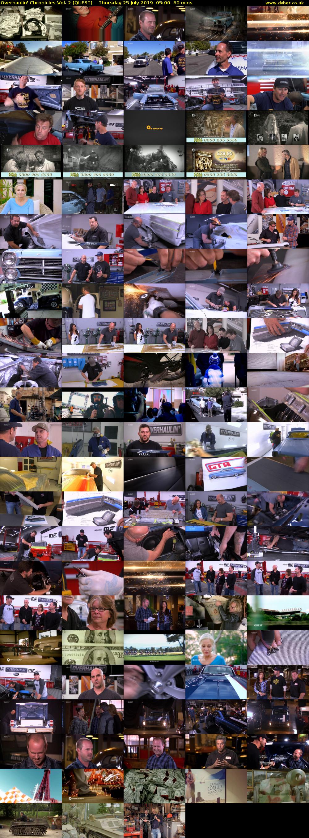 Overhaulin' Chronicles Vol. 2 (QUEST) Thursday 25 July 2019 05:00 - 06:00