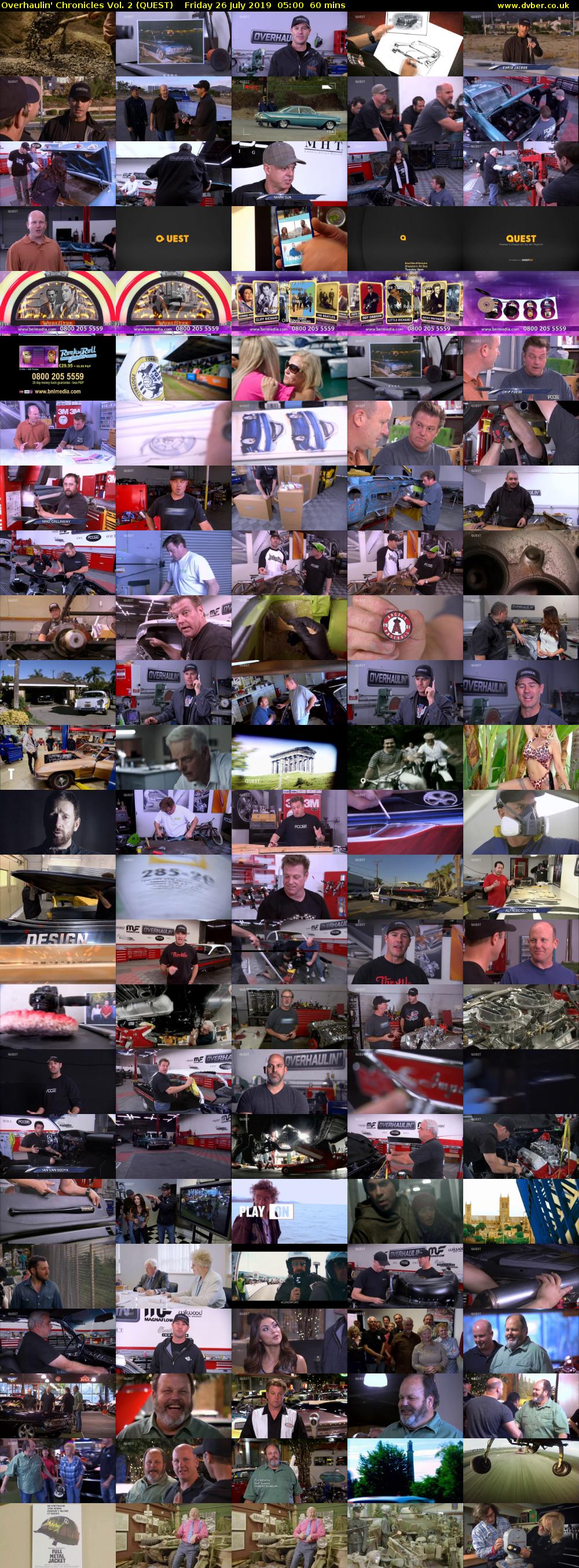 Overhaulin' Chronicles Vol. 2 (QUEST) Friday 26 July 2019 05:00 - 06:00