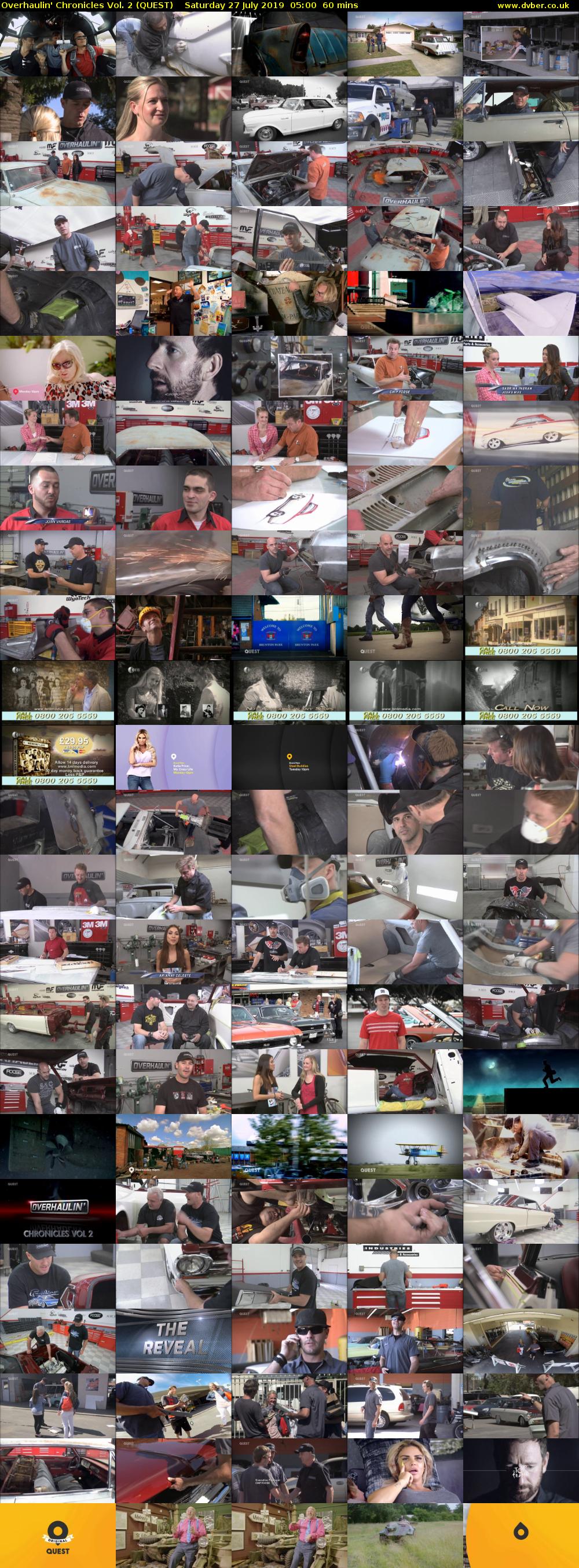 Overhaulin' Chronicles Vol. 2 (QUEST) Saturday 27 July 2019 05:00 - 06:00