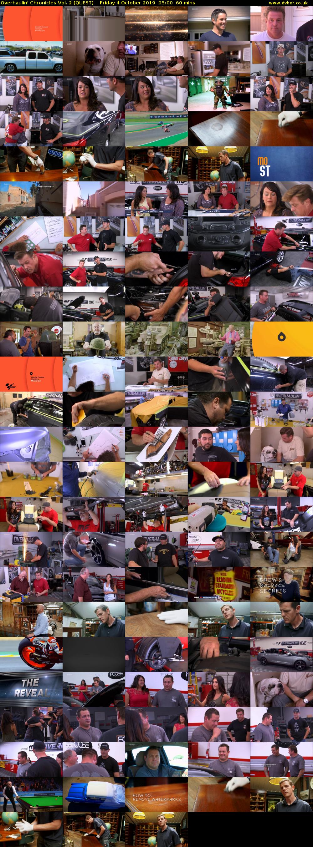 Overhaulin' Chronicles Vol. 2 (QUEST) Friday 4 October 2019 05:00 - 06:00