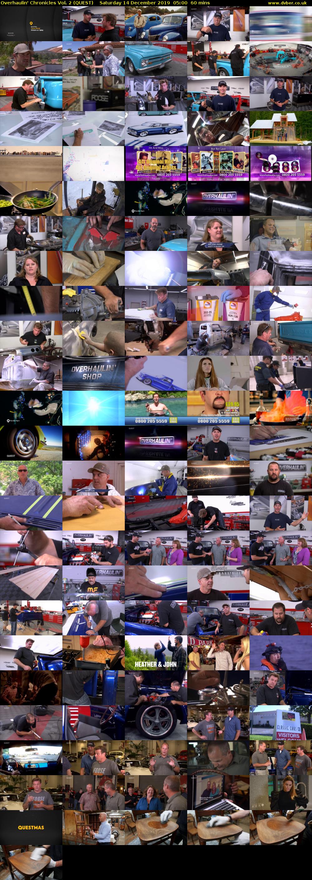 Overhaulin' Chronicles Vol. 2 (QUEST) Saturday 14 December 2019 05:00 - 06:00