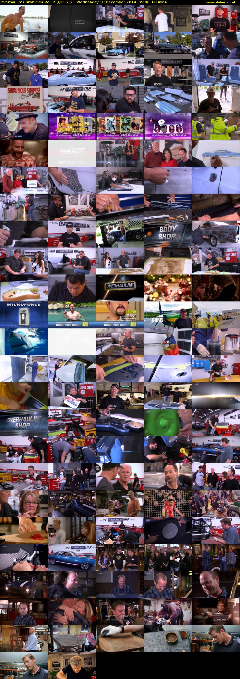 Overhaulin' Chronicles Vol. 2 (QUEST) Wednesday 18 December 2019 05:00 - 06:00
