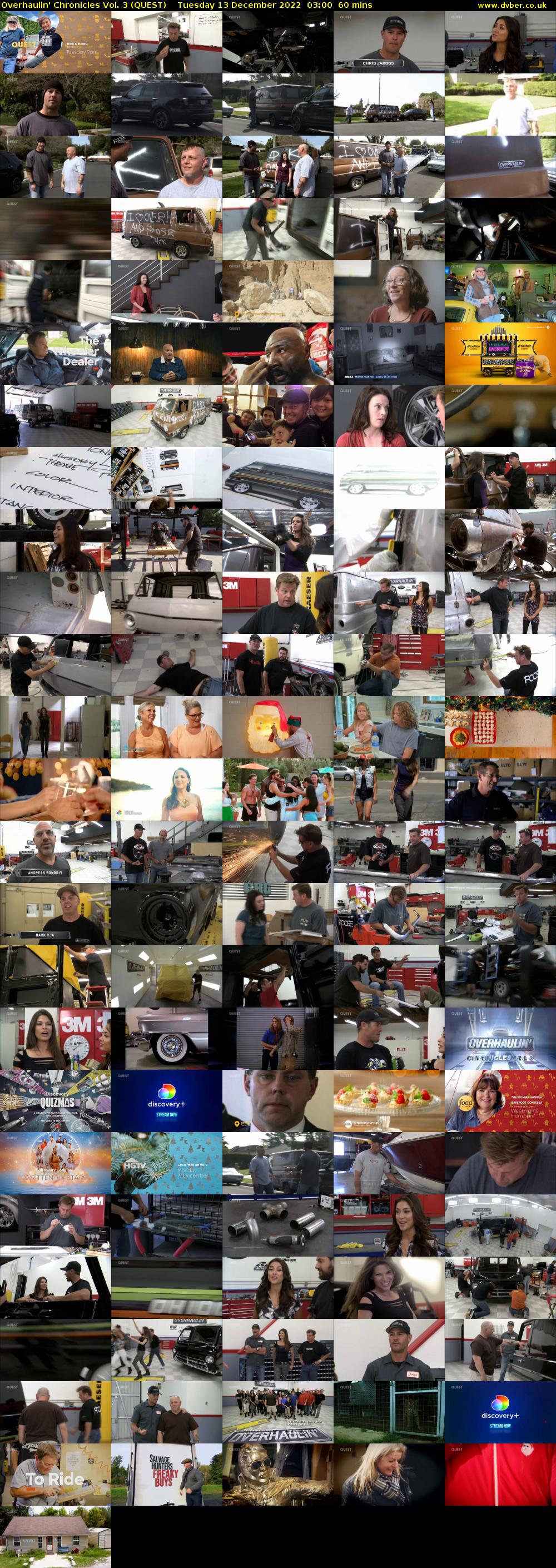 Overhaulin' Chronicles Vol. 3 (QUEST) Tuesday 13 December 2022 03:00 - 04:00