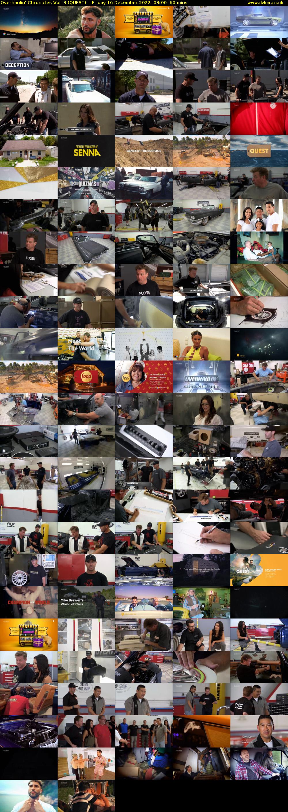 Overhaulin' Chronicles Vol. 3 (QUEST) Friday 16 December 2022 03:00 - 04:00