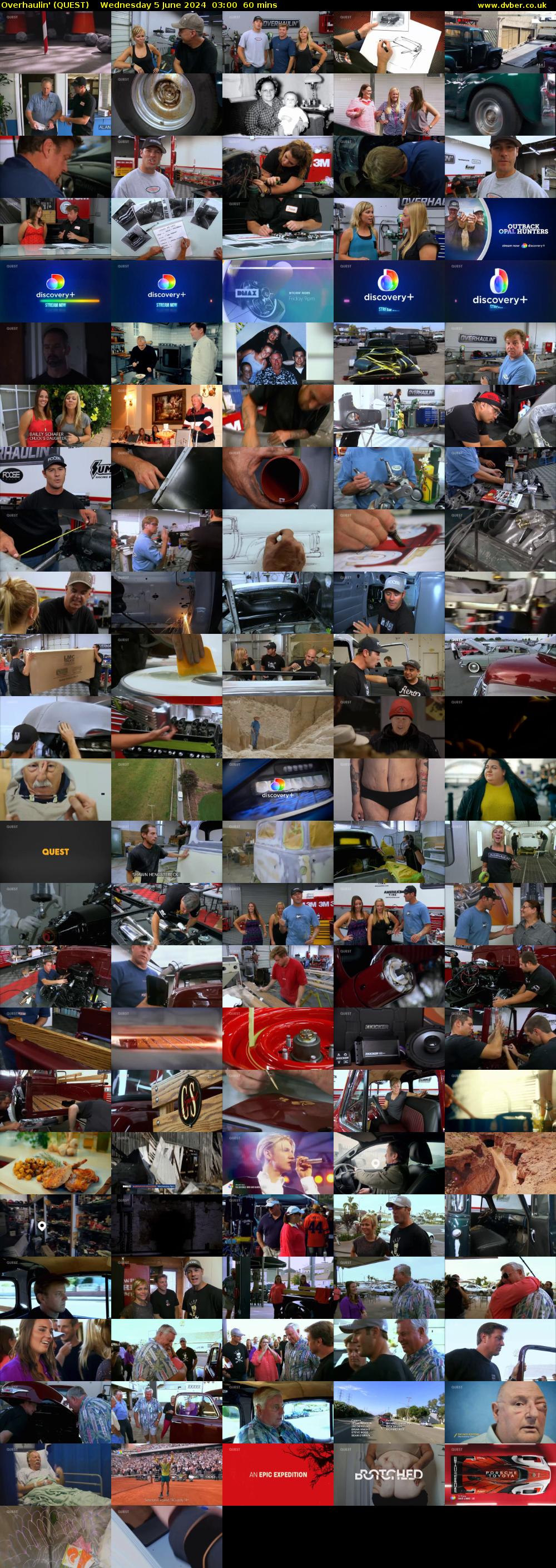 Overhaulin' (QUEST) Wednesday 5 June 2024 03:00 - 04:00