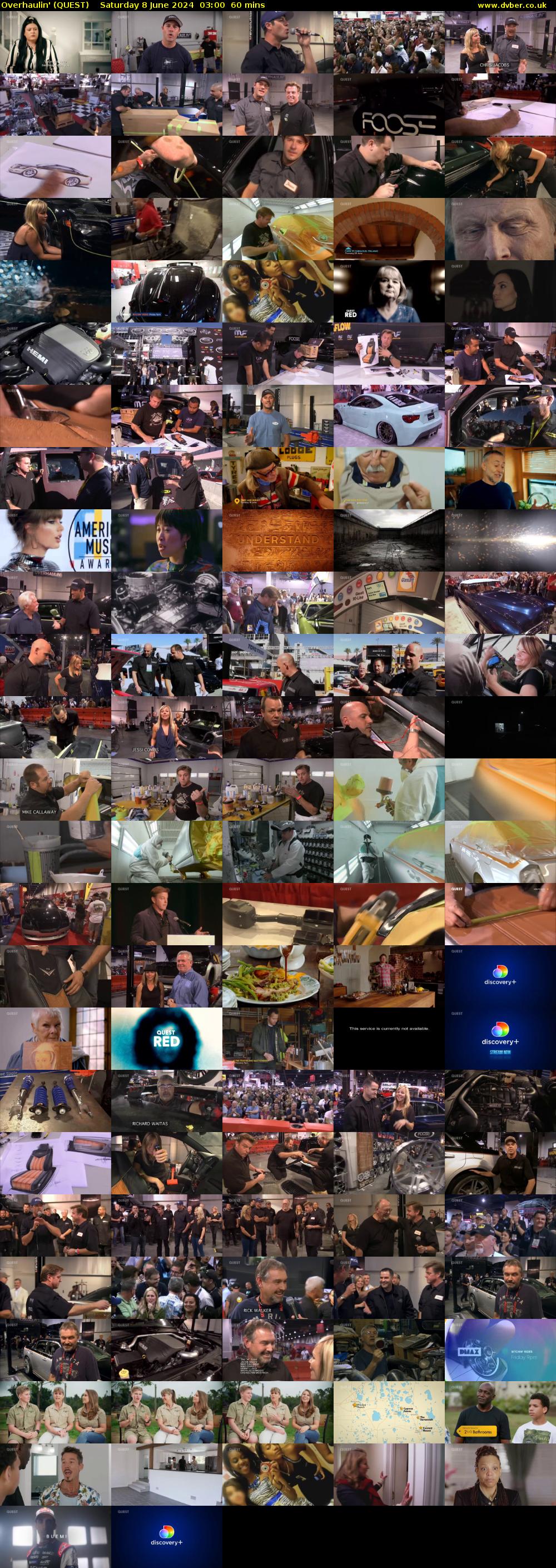 Overhaulin' (QUEST) Saturday 8 June 2024 03:00 - 04:00