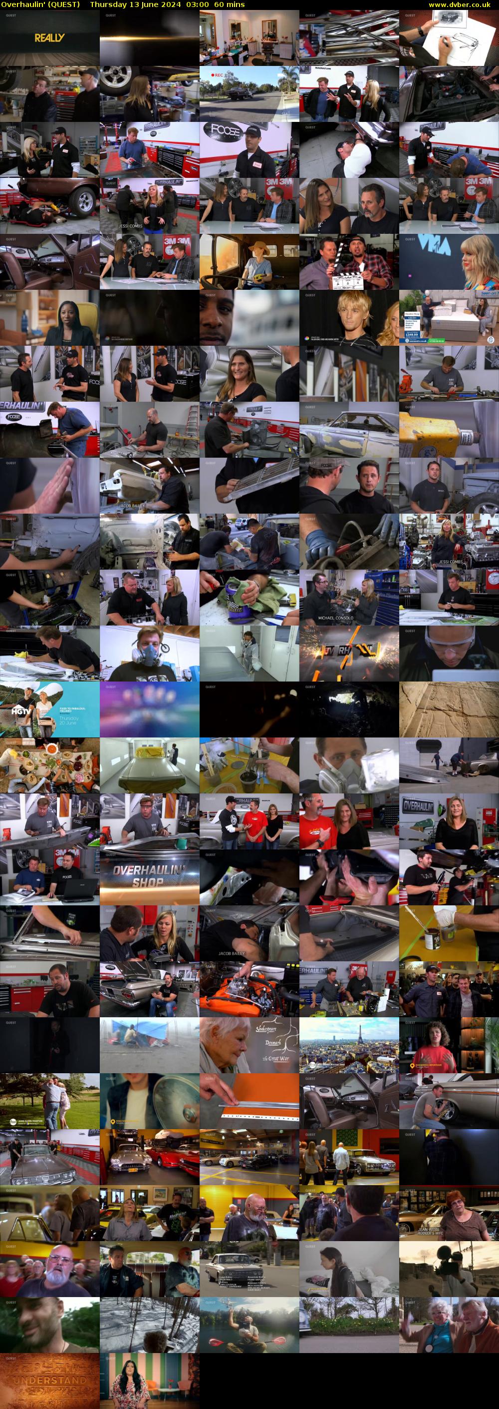 Overhaulin' (QUEST) Thursday 13 June 2024 03:00 - 04:00