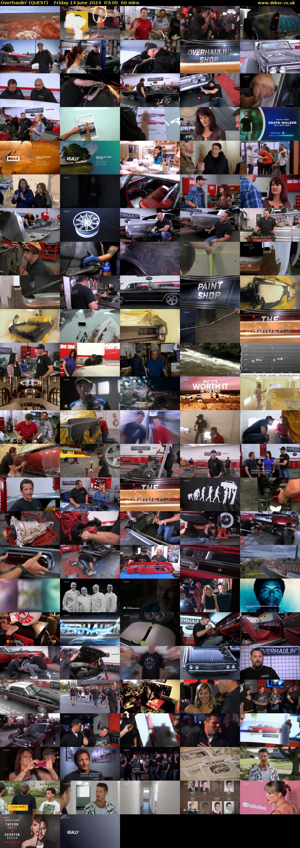 Overhaulin' (QUEST) Friday 14 June 2024 03:00 - 04:00