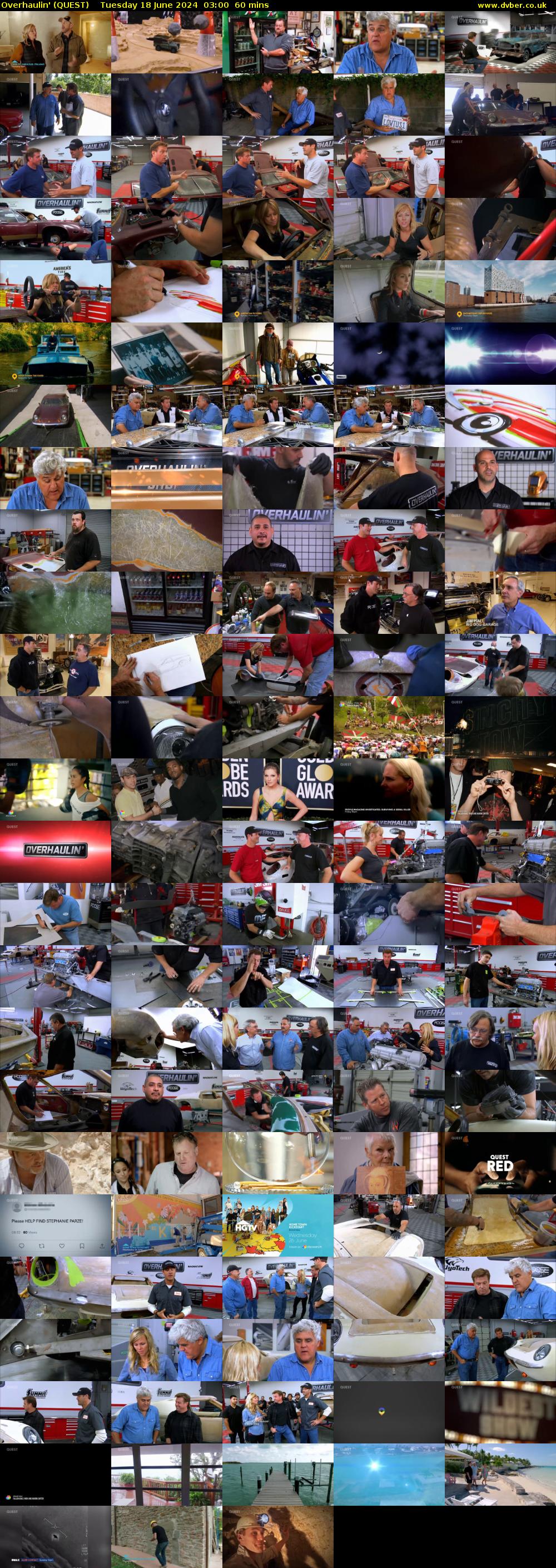Overhaulin' (QUEST) Tuesday 18 June 2024 03:00 - 04:00