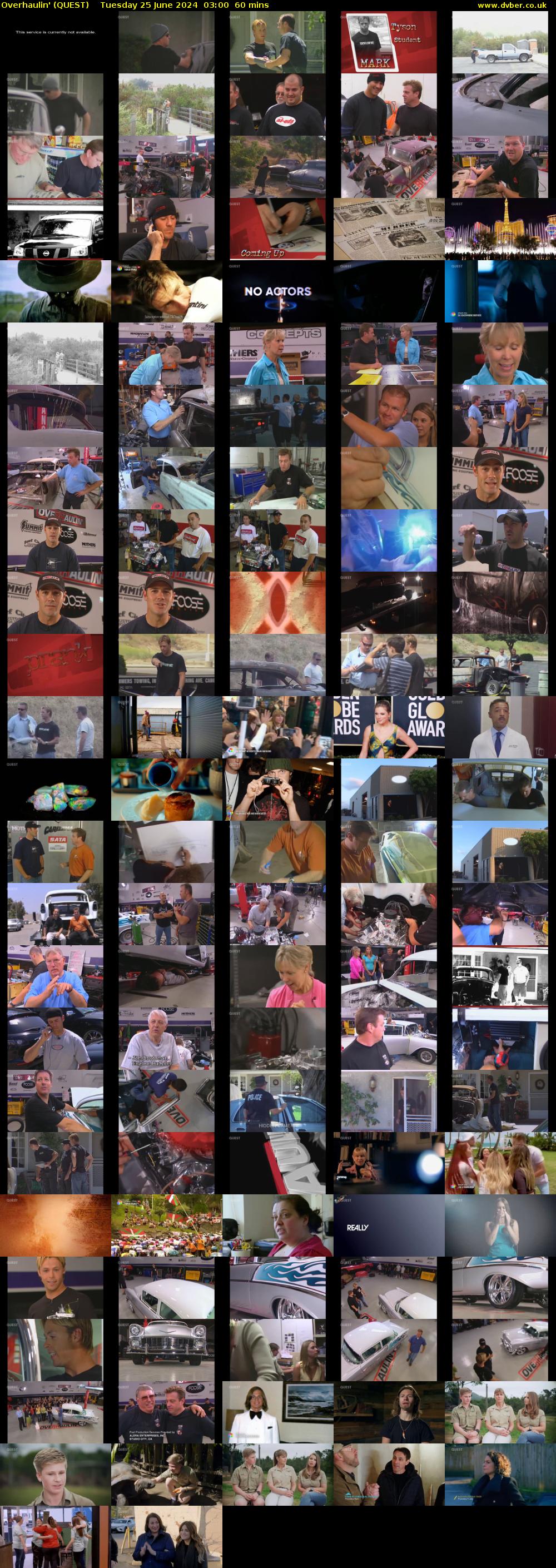 Overhaulin' (QUEST) Tuesday 25 June 2024 03:00 - 04:00