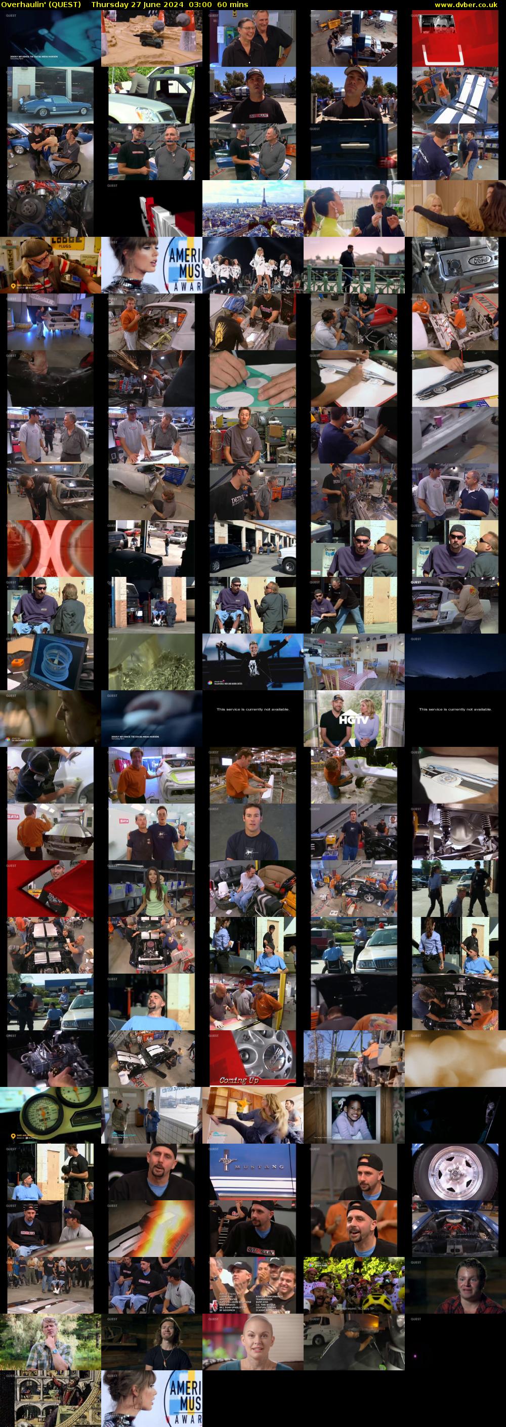 Overhaulin' (QUEST) Thursday 27 June 2024 03:00 - 04:00