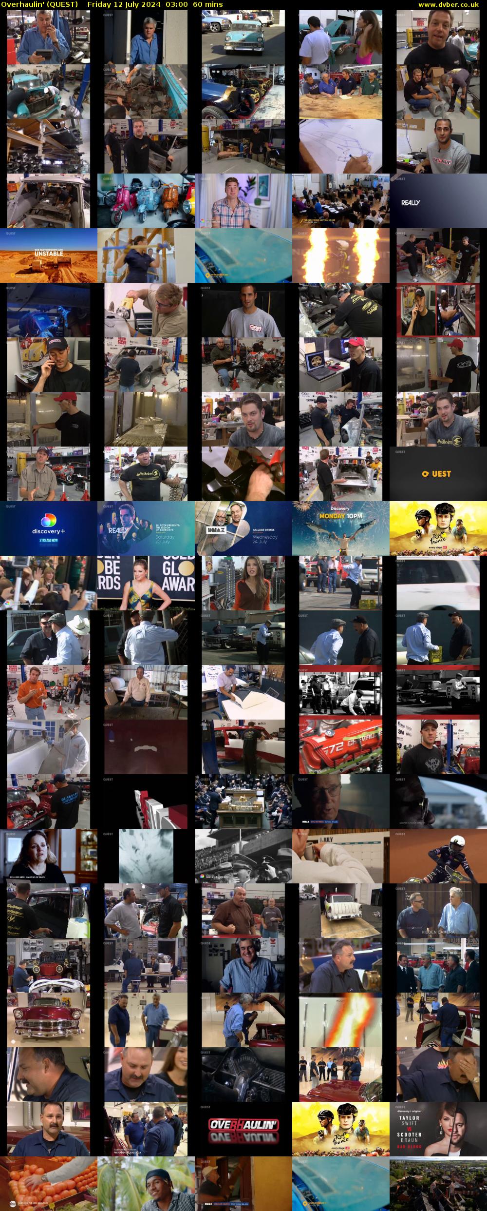Overhaulin' (QUEST) Friday 12 July 2024 03:00 - 04:00