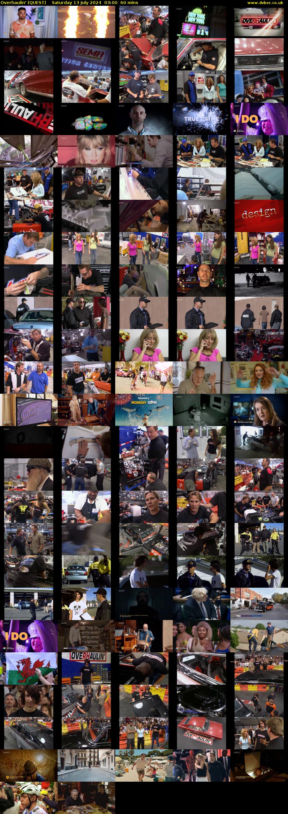 Overhaulin' (QUEST) Saturday 13 July 2024 03:00 - 04:00