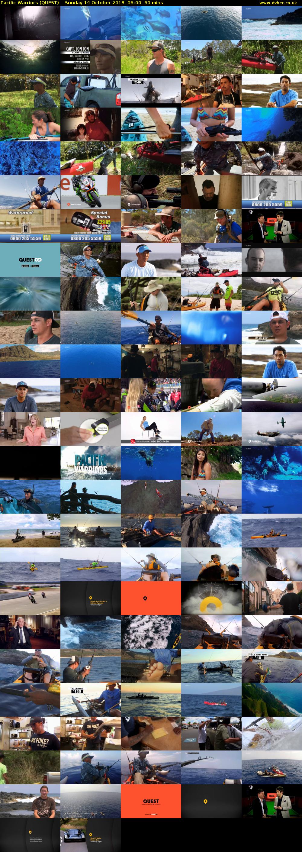 Pacific Warriors (QUEST) Sunday 14 October 2018 06:00 - 07:00