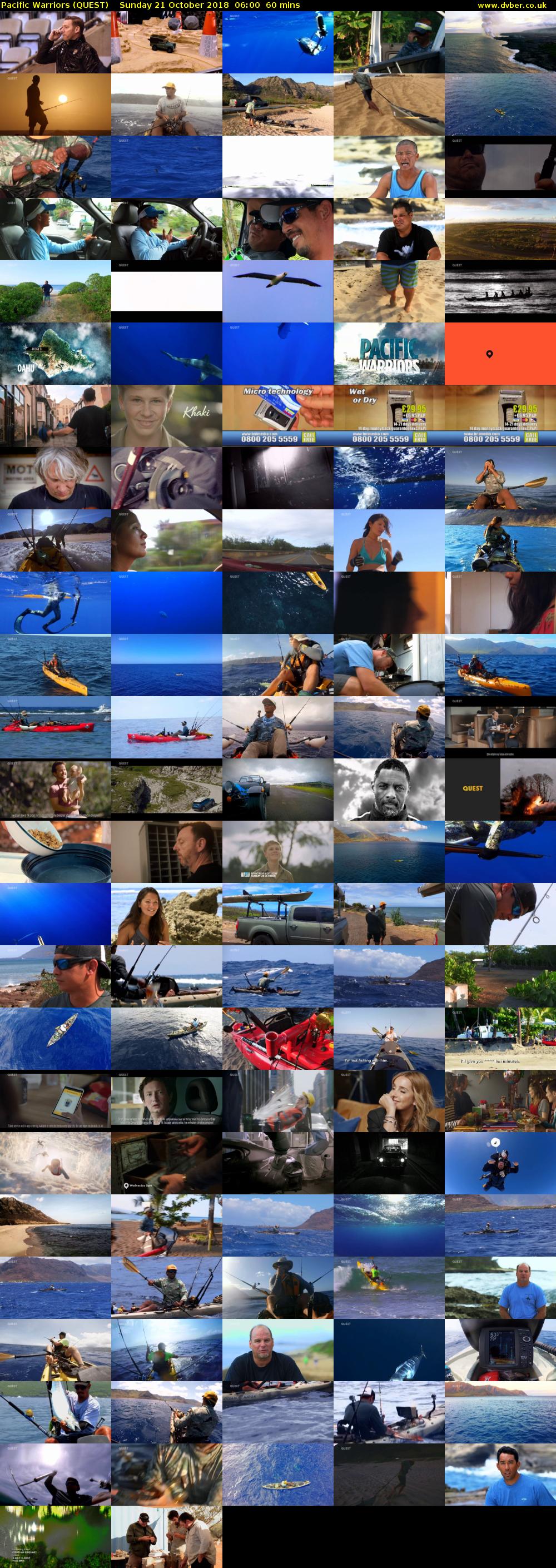Pacific Warriors (QUEST) Sunday 21 October 2018 06:00 - 07:00