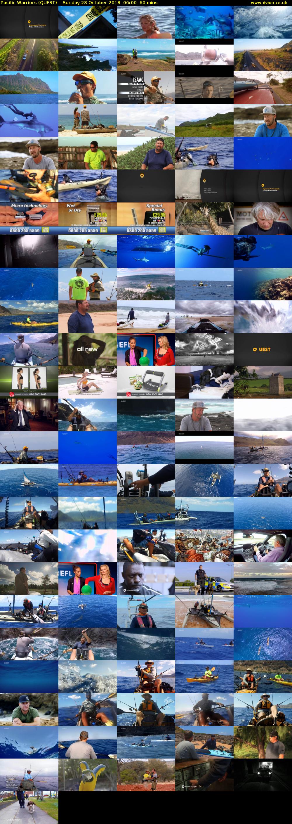 Pacific Warriors (QUEST) Sunday 28 October 2018 06:00 - 07:00