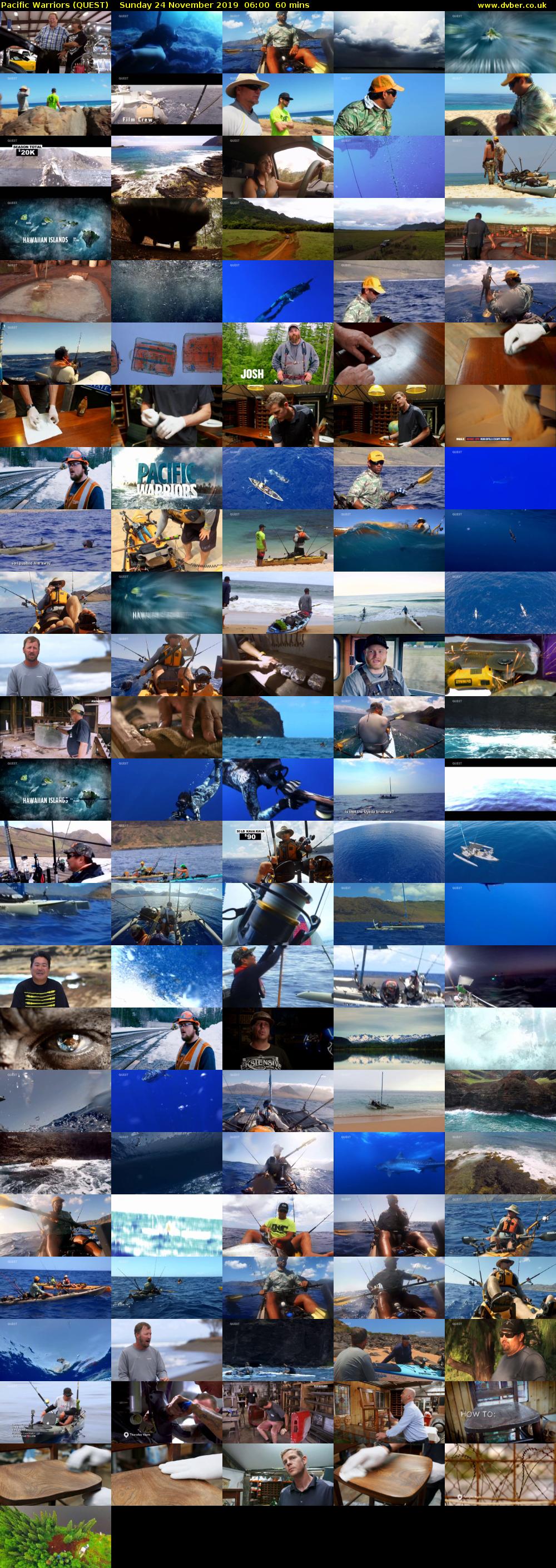 Pacific Warriors (QUEST) Sunday 24 November 2019 06:00 - 07:00