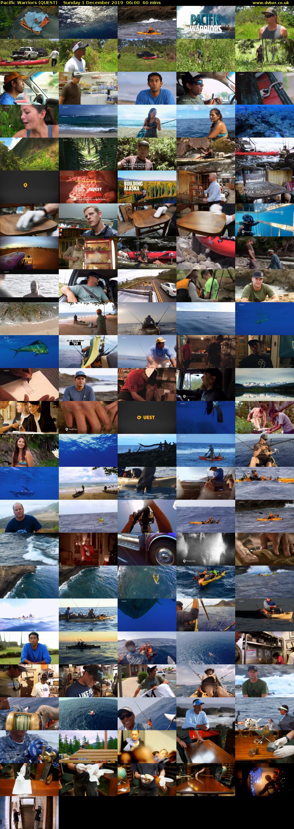 Pacific Warriors (QUEST) Sunday 1 December 2019 06:00 - 07:00
