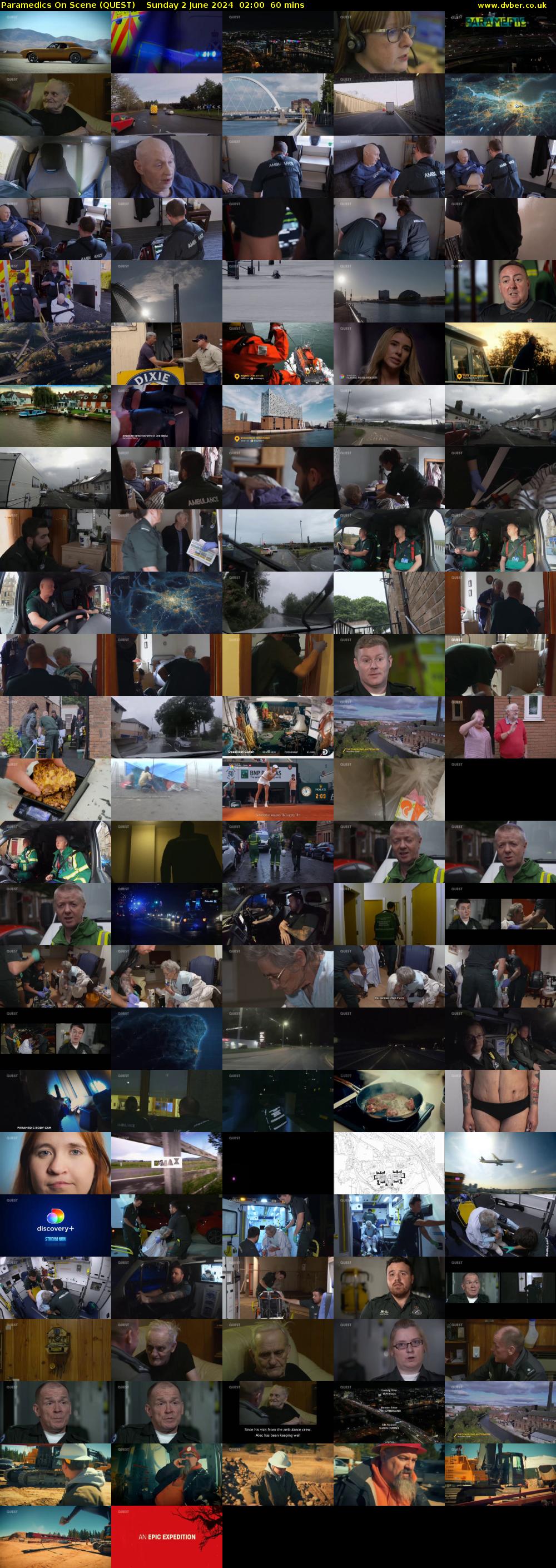 Paramedics On Scene (QUEST) Sunday 2 June 2024 02:00 - 03:00