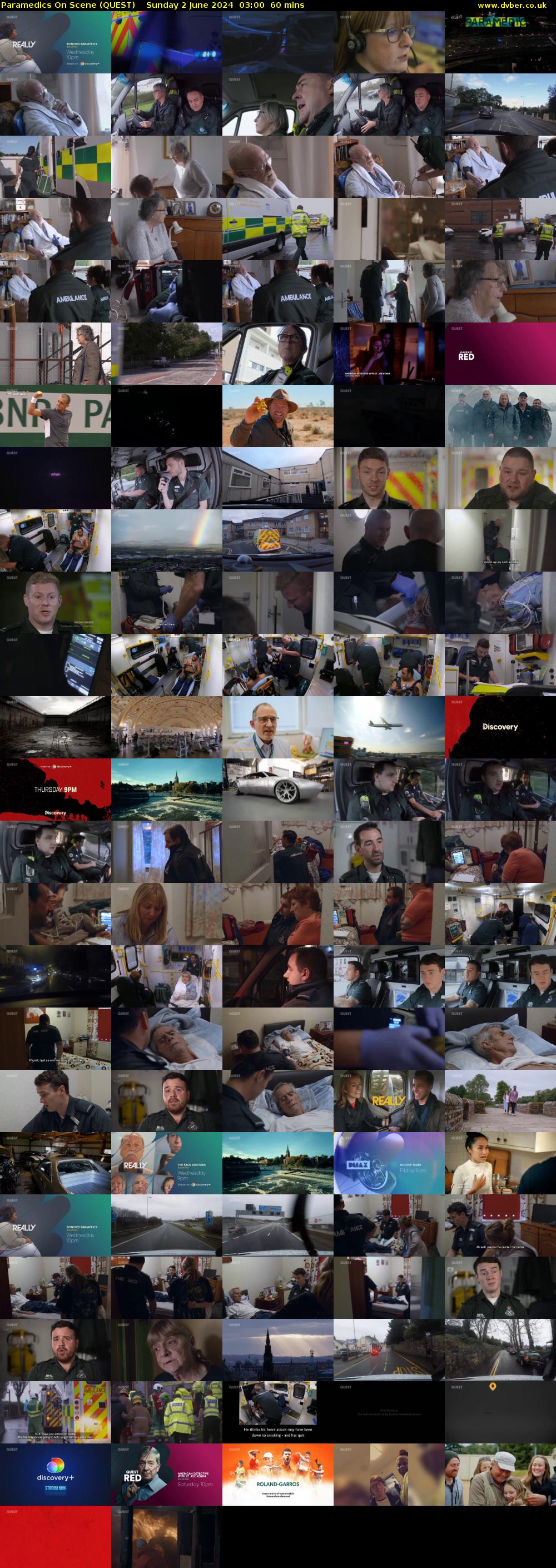 Paramedics On Scene (QUEST) Sunday 2 June 2024 03:00 - 04:00