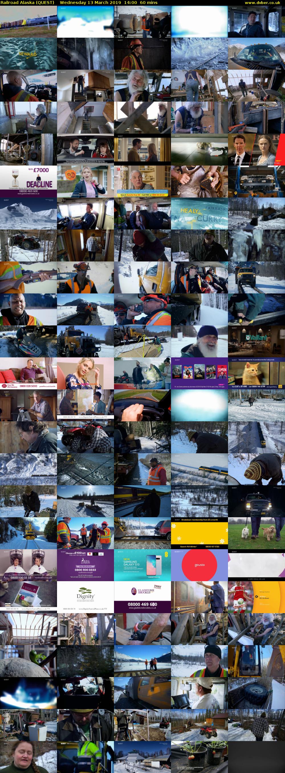 Railroad Alaska (QUEST) Wednesday 13 March 2019 14:00 - 15:00