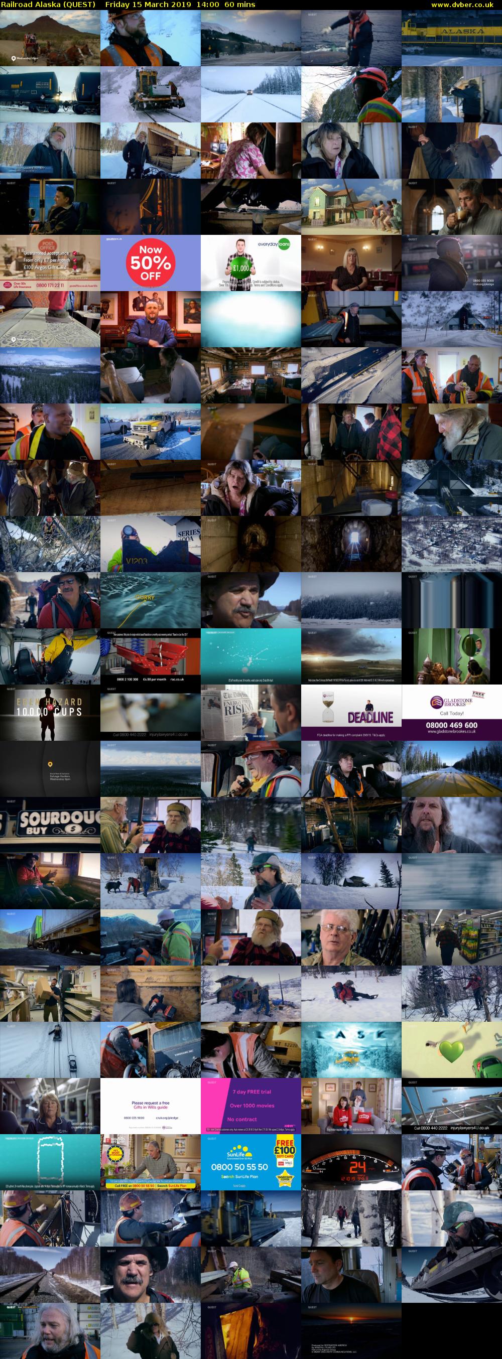 Railroad Alaska (QUEST) Friday 15 March 2019 14:00 - 15:00