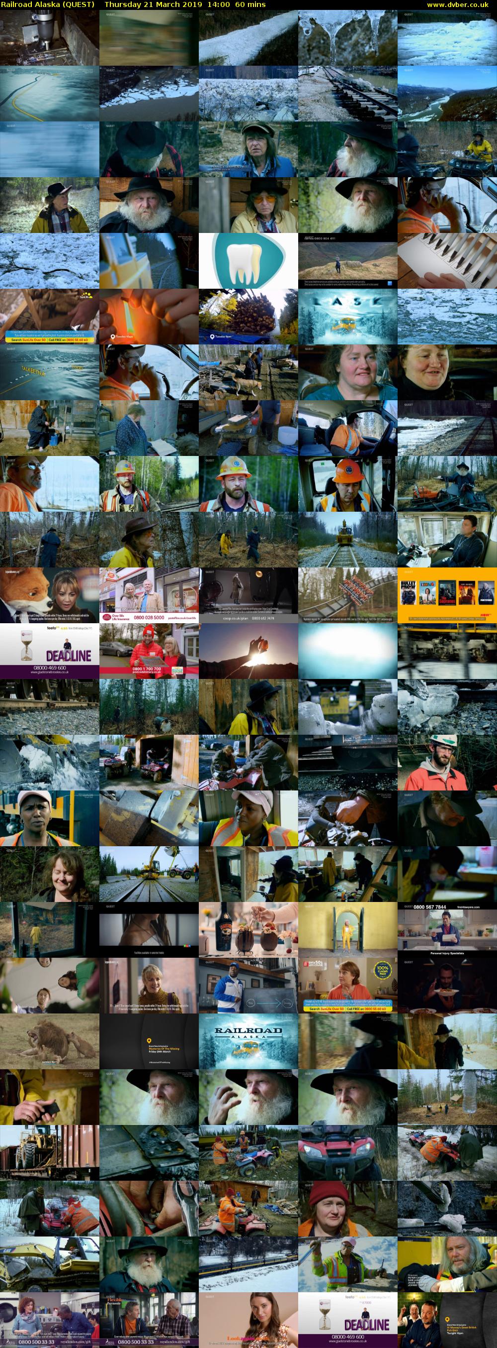 Railroad Alaska (QUEST) Thursday 21 March 2019 14:00 - 15:00