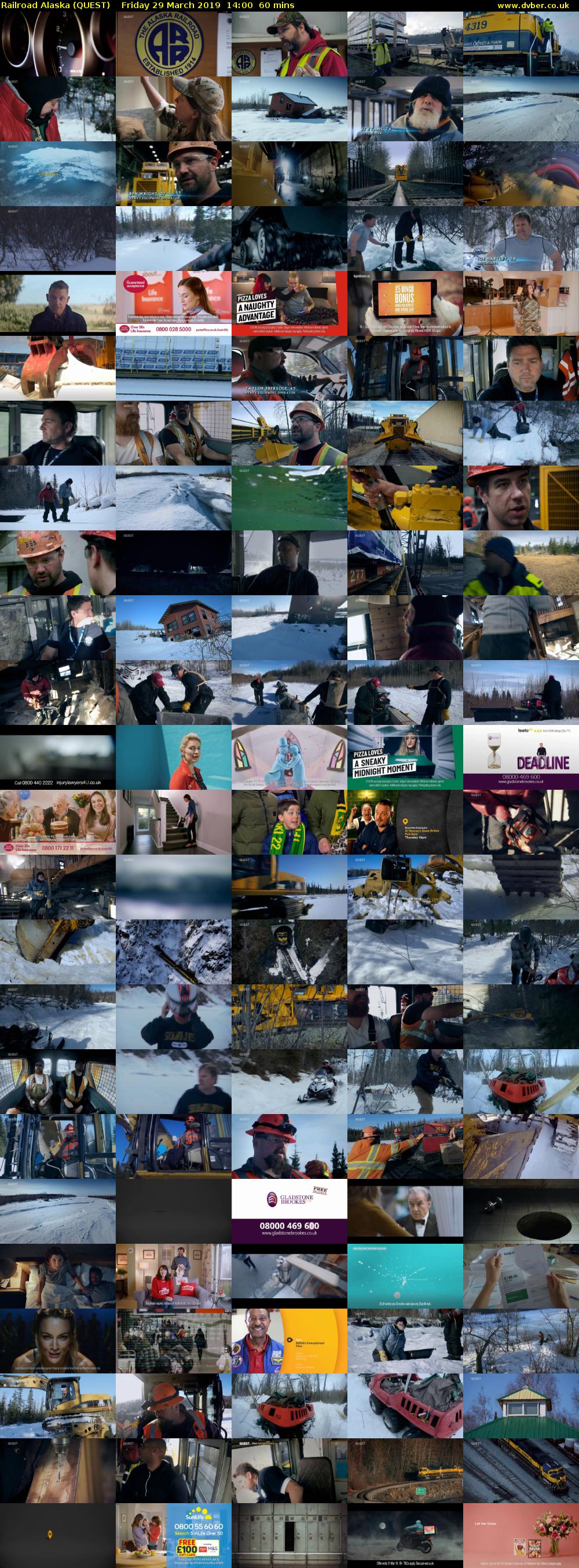 Railroad Alaska (QUEST) Friday 29 March 2019 14:00 - 15:00