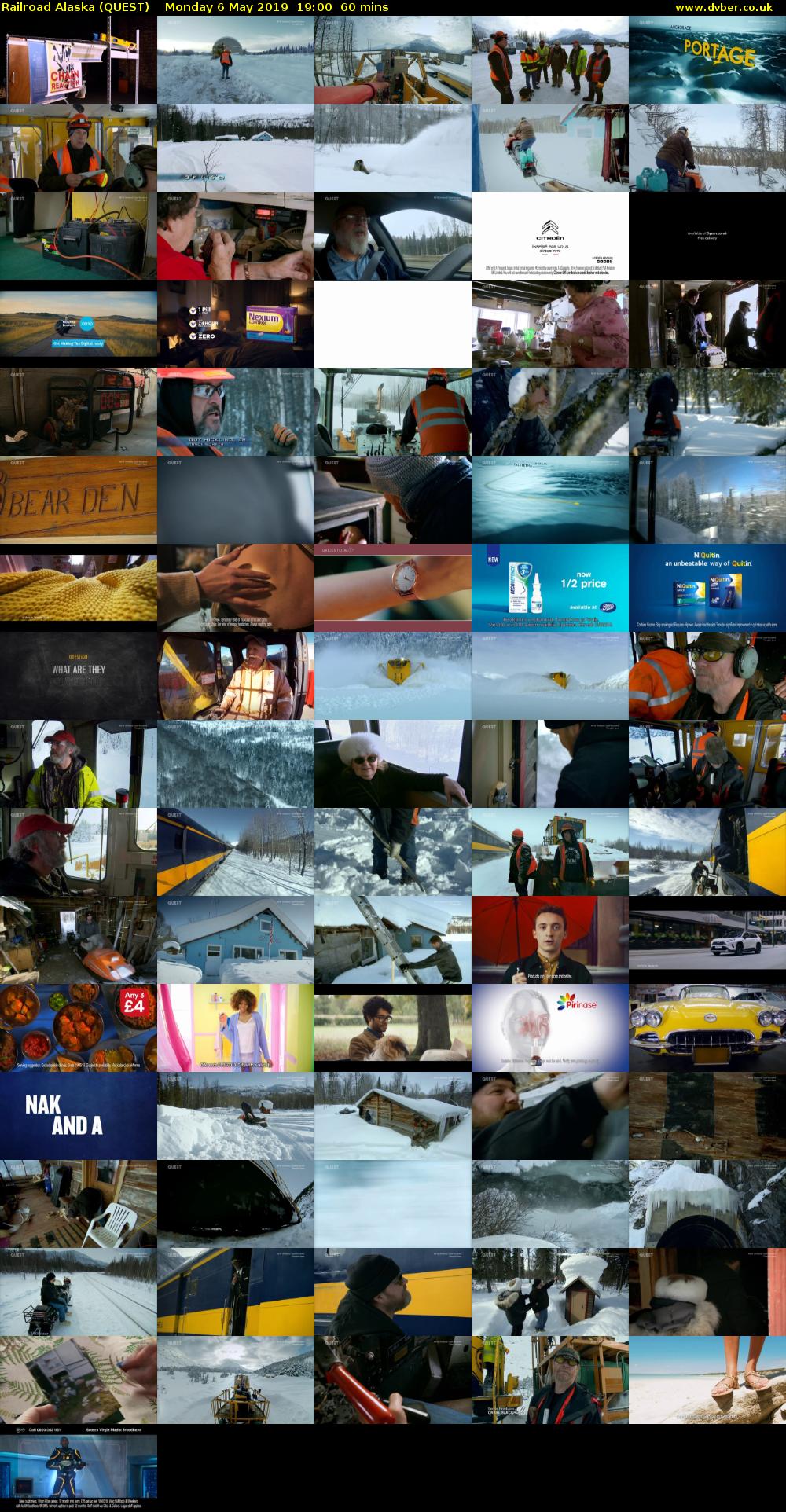 Railroad Alaska (QUEST) Monday 6 May 2019 19:00 - 20:00