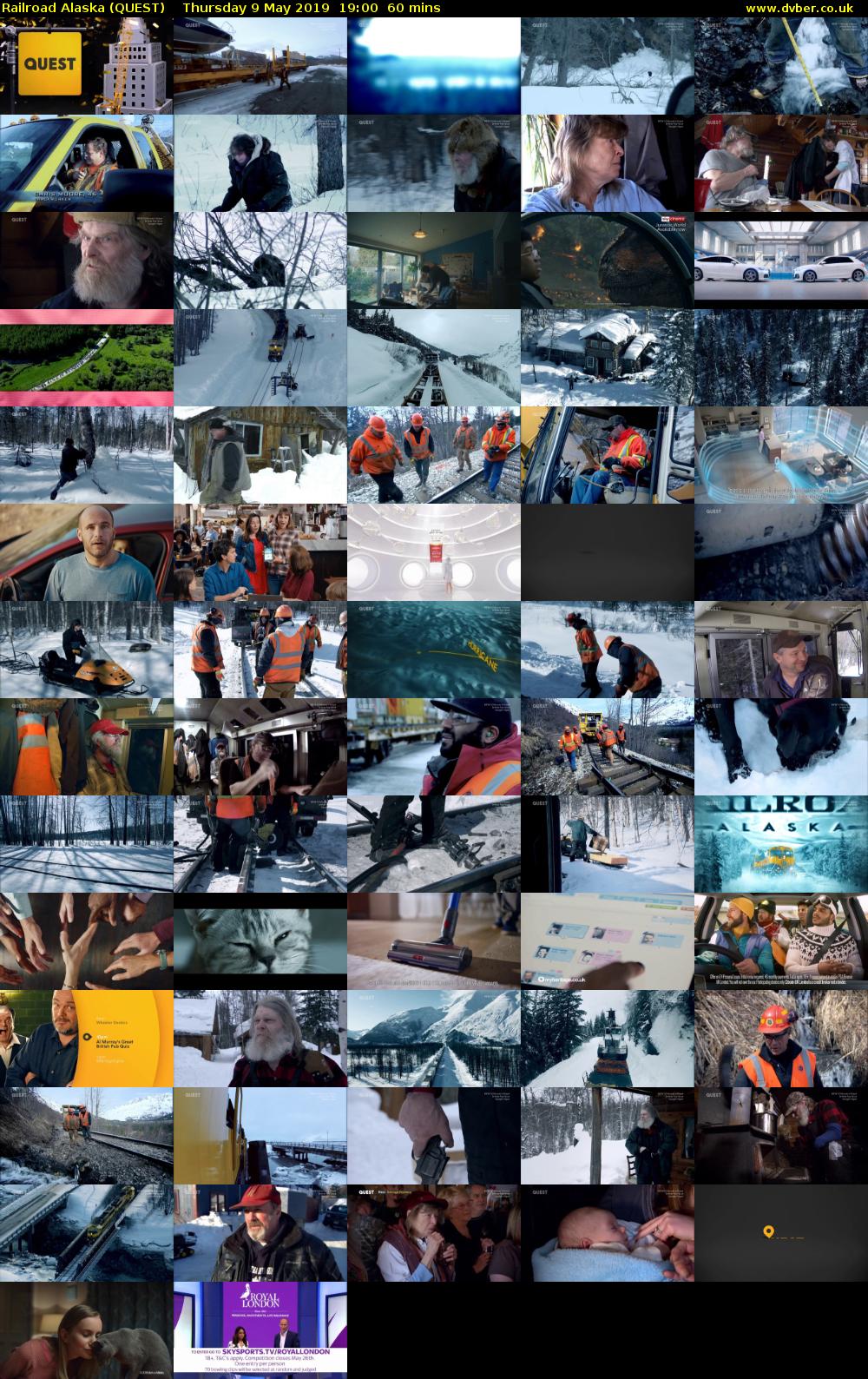 Railroad Alaska (QUEST) Thursday 9 May 2019 19:00 - 20:00