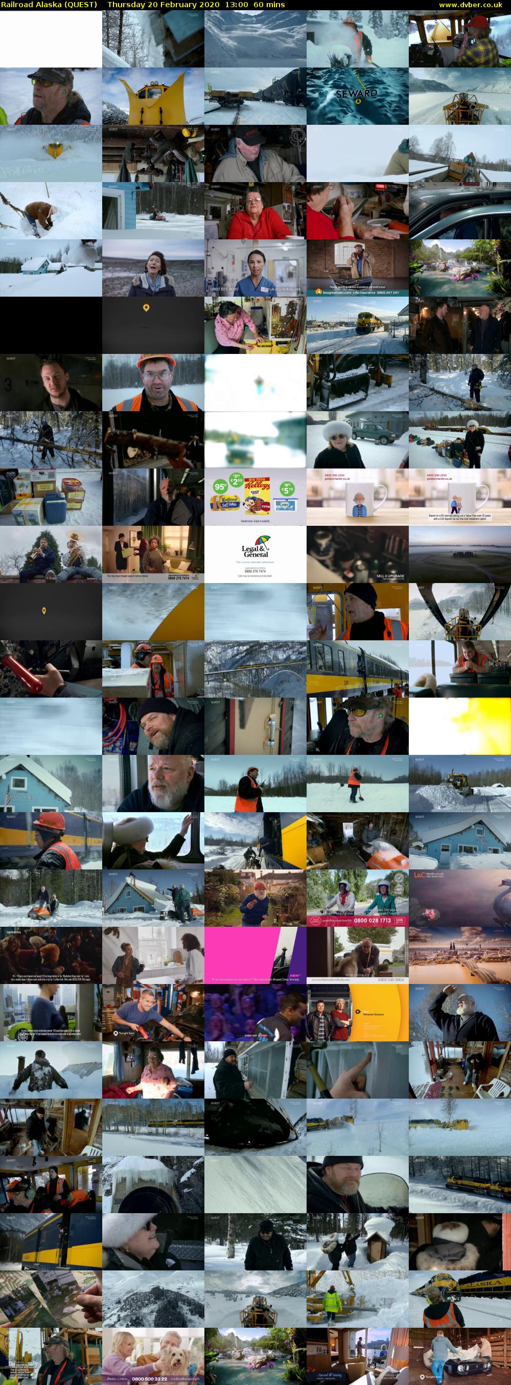 Railroad Alaska (QUEST) Thursday 20 February 2020 13:00 - 14:00
